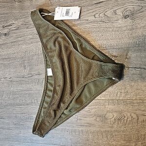 Good American Stormy001 Size 6/7 Bikini Bottoms Brand New With Tags